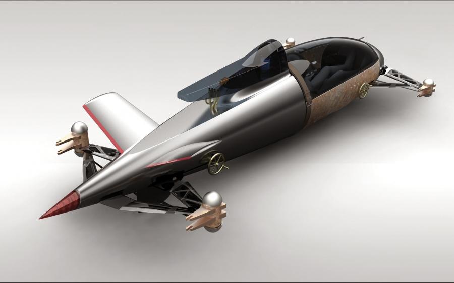  BMW Hydrogen Powered Salt Flat Racer 2008 года  (фото 4 из 8)